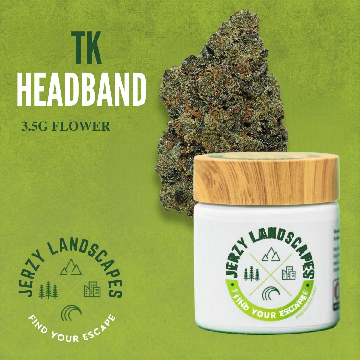 TK Headband | Hybrid | 3.5g - 1/8oz in Maplewood
