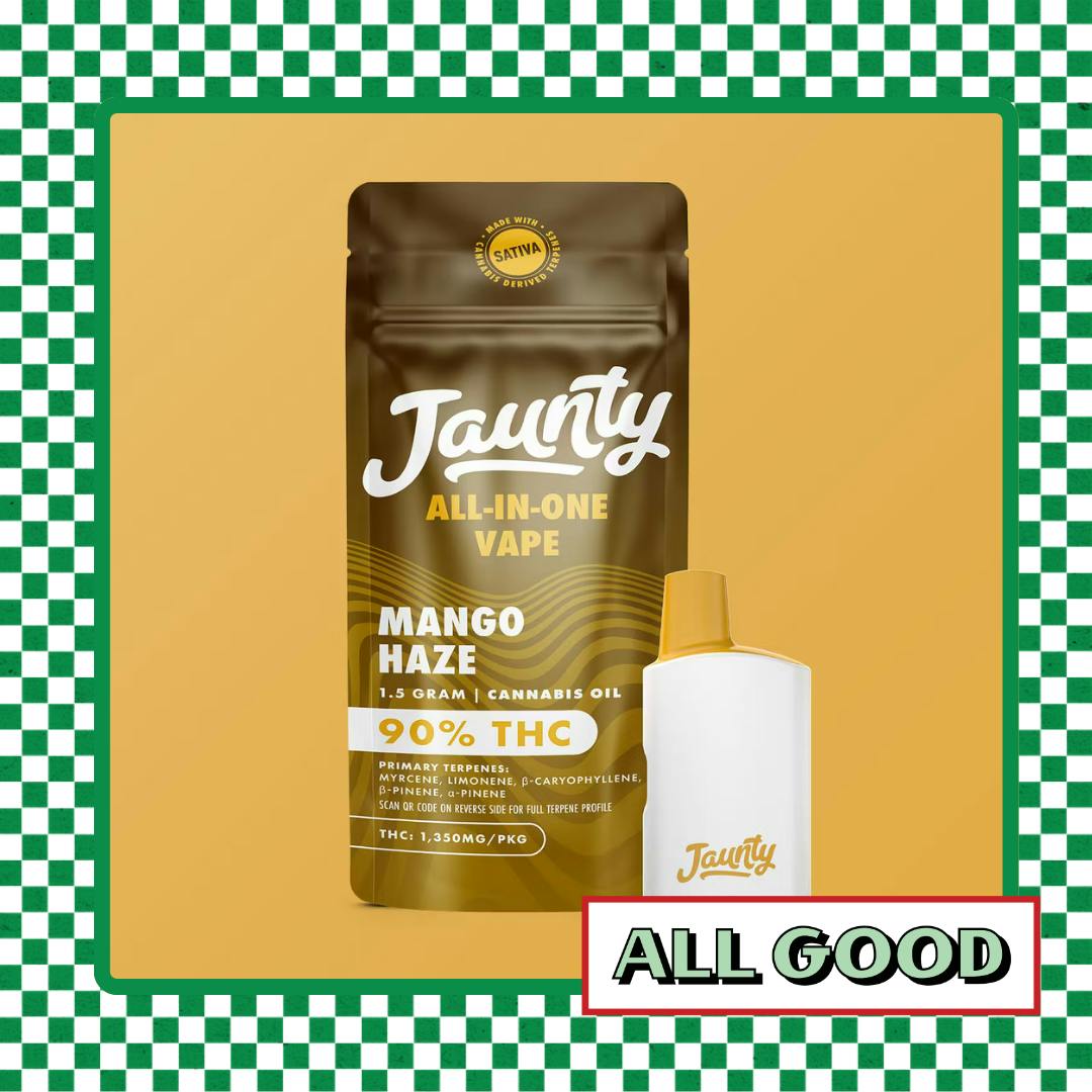 Jaunty | Mango Haze | AIO Vape | Sativa | 1.5g