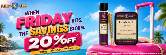 FLORIST FARMS 20% OFF ALL PRODUCTS