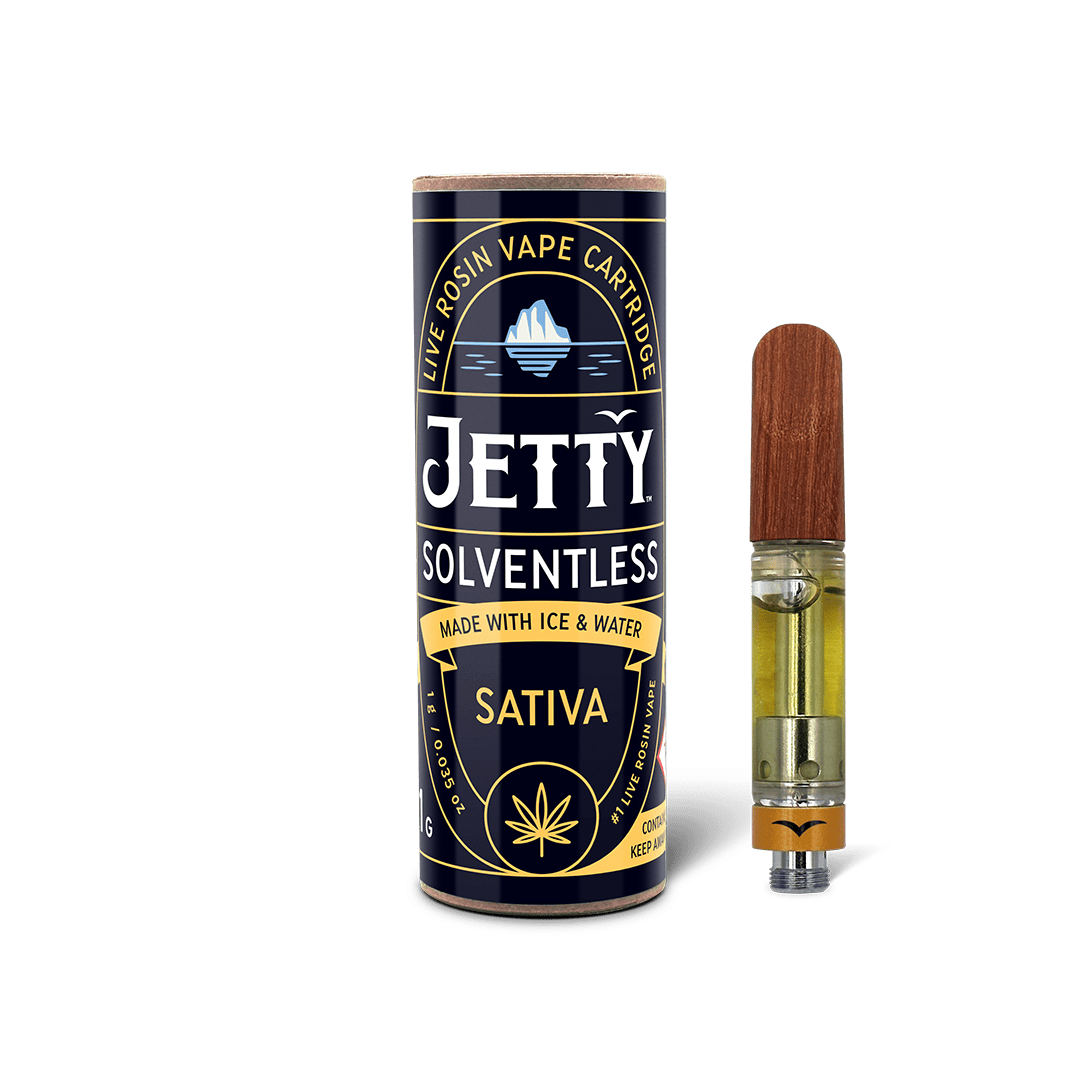 Golden Boof Jetty Solventless Rosin Cartridge 1g Sativa