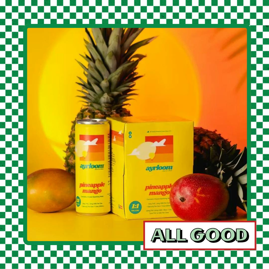 Ayrloom | Pineapple Mango 2:1 (THC:CBD) Single | 10mg