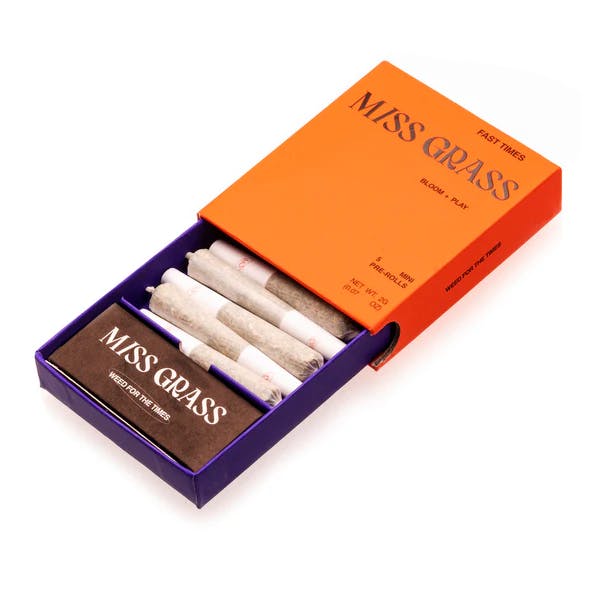 Fast Time Minis I 5 Pack Pre-Rolls  I Miss Grass