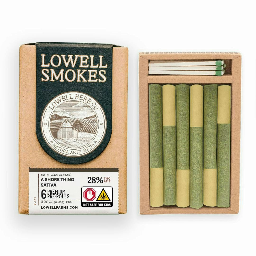 A Shore Thing I Pre-Rolls I 6 Pack I  I Lowell