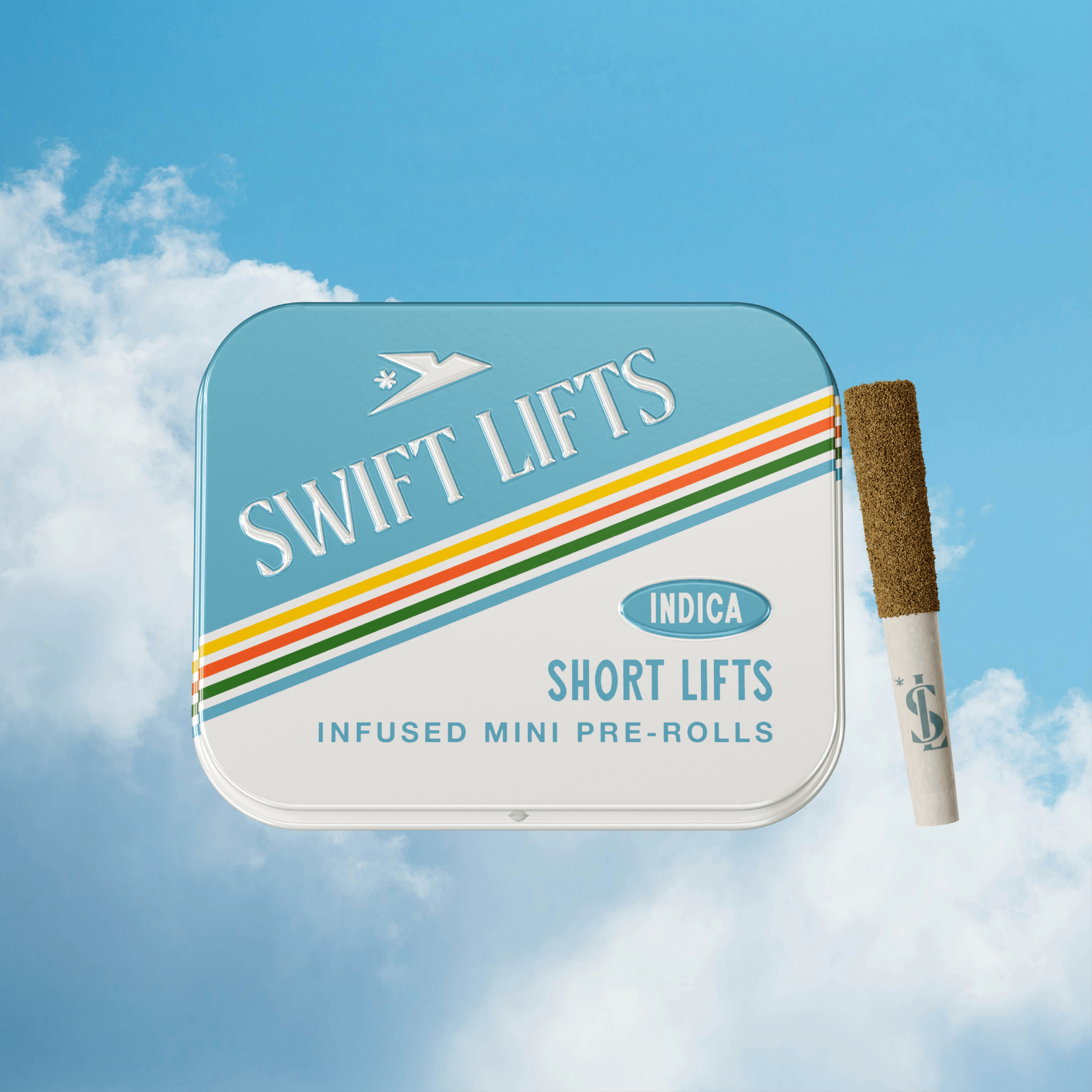 821 cigarettes MS ETI (American Blend Superlights) KS-20-H - Italy Show Cigarillos 5 for 1.49