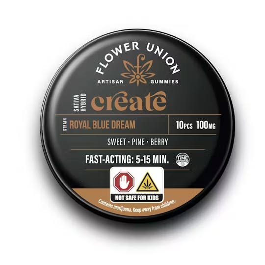 CREATE | Royal Blue Dream Gummies | 100mg