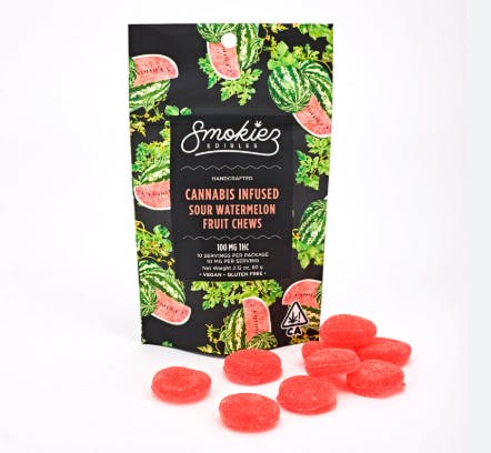 Hybrid | Sour Watermelon Gummies 10pk | 100mg