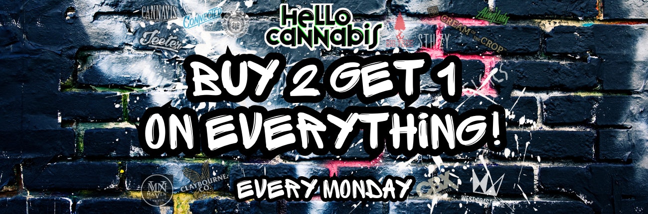 Monday Deal Only! Buy 2 Get for 1¢ on Everything!