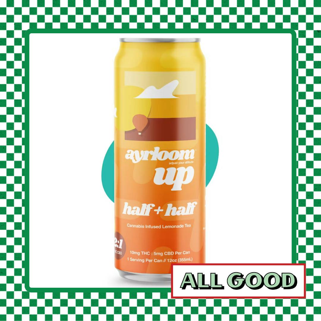 Ayrloom | Half & Half Iced Tea 2:1 (THC:CBD) Single | 10mg