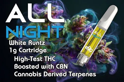All Night White Runtz Cartridge