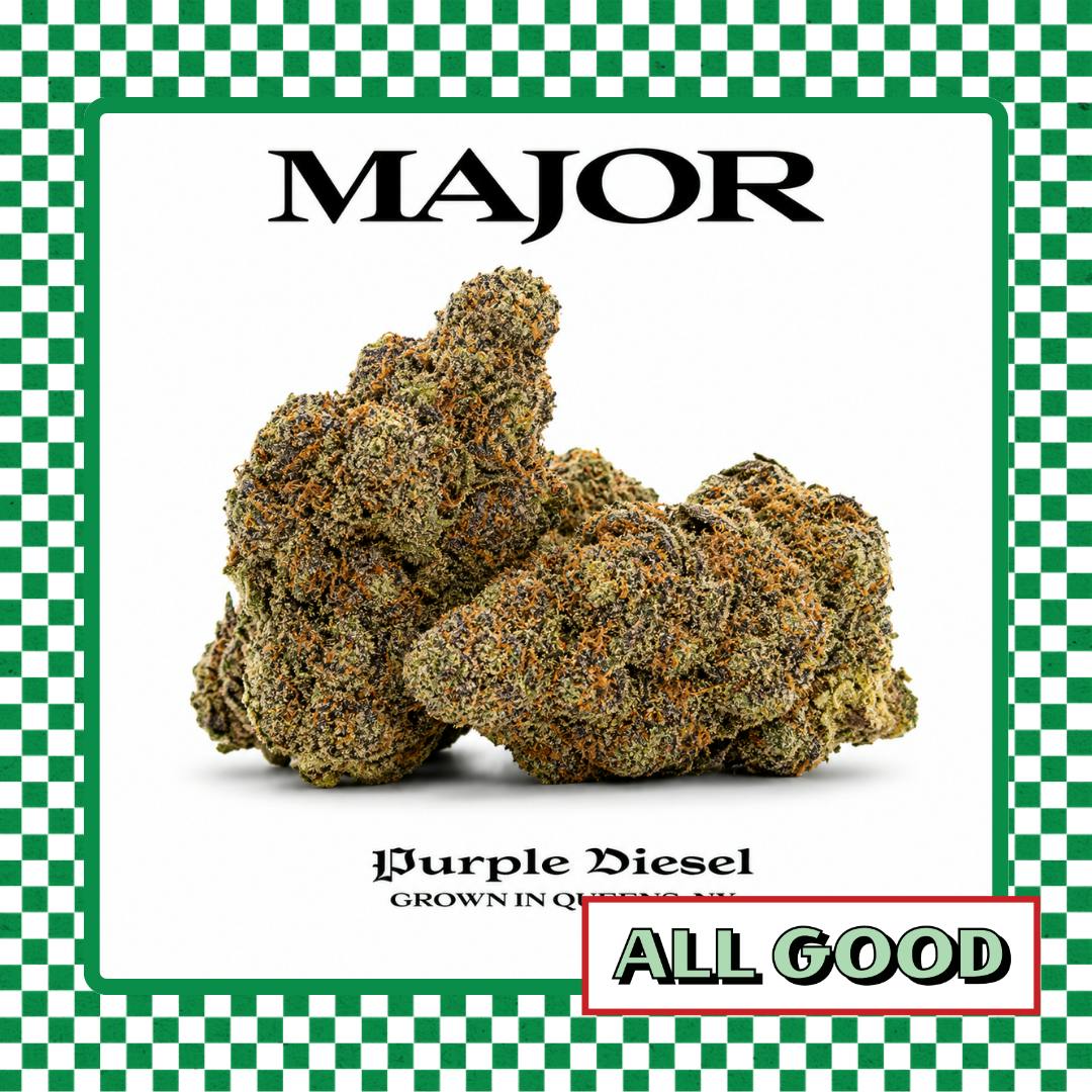 Major | Purple Diesel | Flower | SatHyb | 3.5g