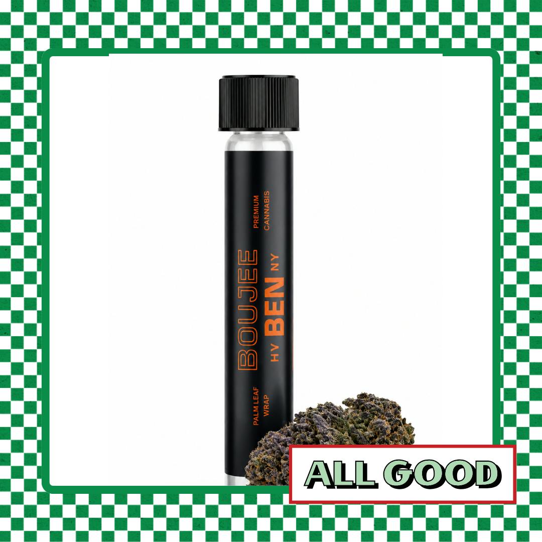 Boujee Ben | Don Carlos | Palm Leaf Blunts | Indica | 1.5g