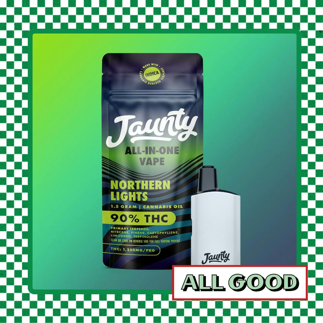 Jaunty | Northern Lights | AIO Vape | Indica | 1.5g