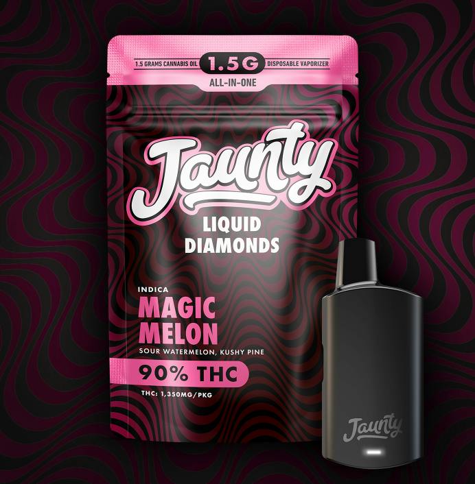 Jaunty | Magic Melon | AIO Vape | Indica | 1.5g