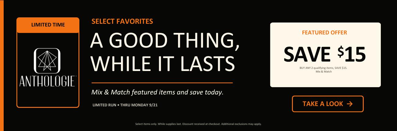 Anthologie - Buy 2, Save $15