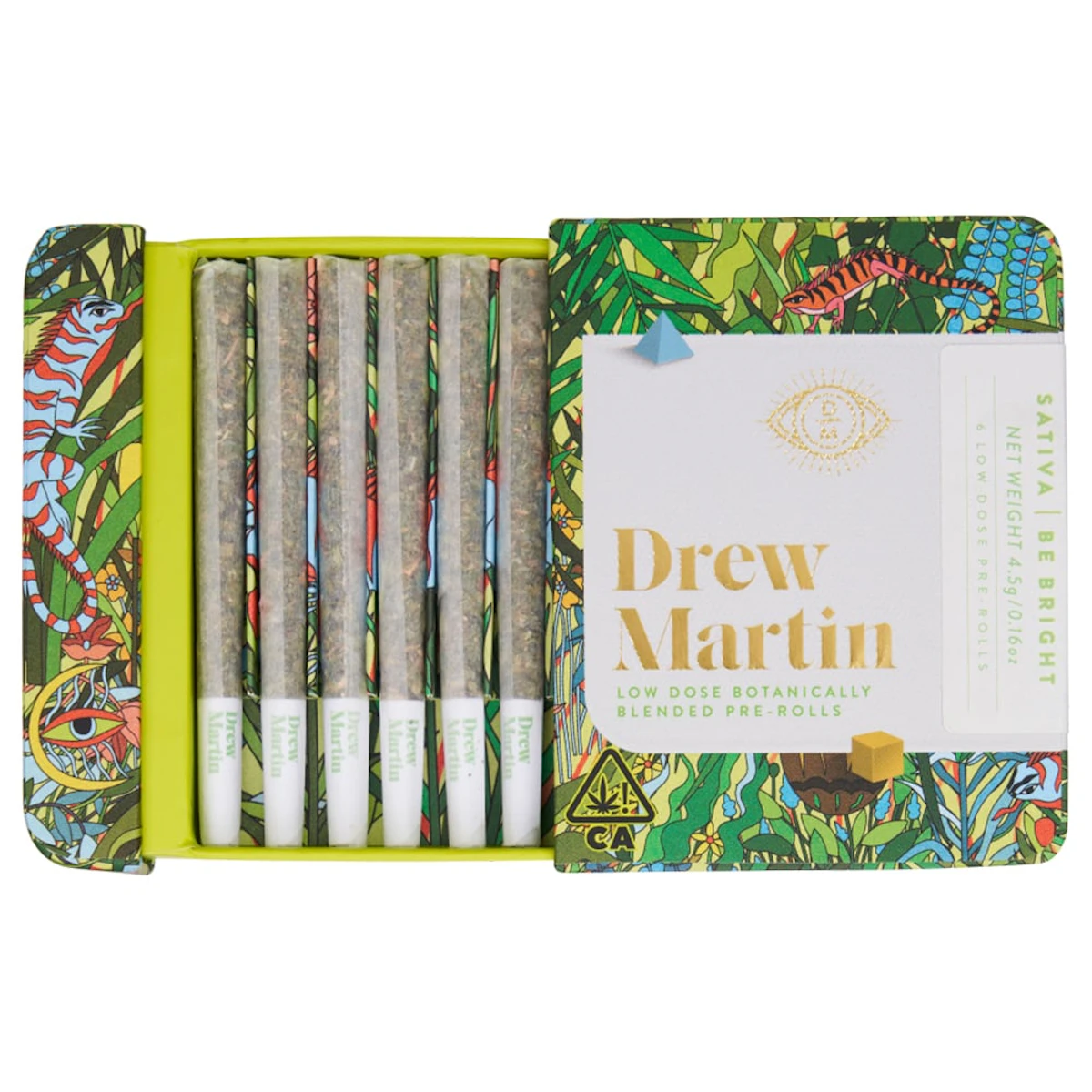 Drew Martin | Preroll | 6 Pack | Ginger - Sativa | 4.5g