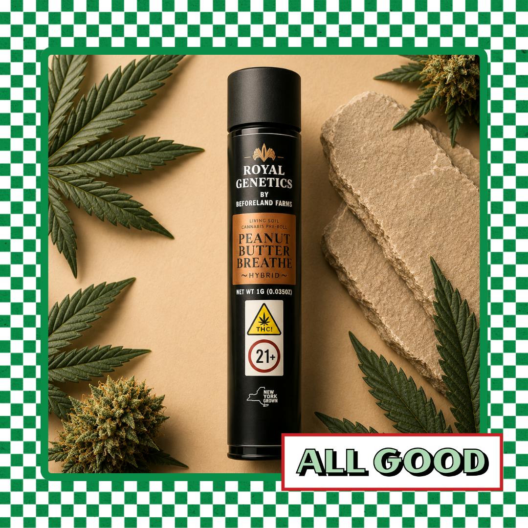 Royal Genetics | Peanut Butter Breath | Pre-roll | Hybrid | 1g