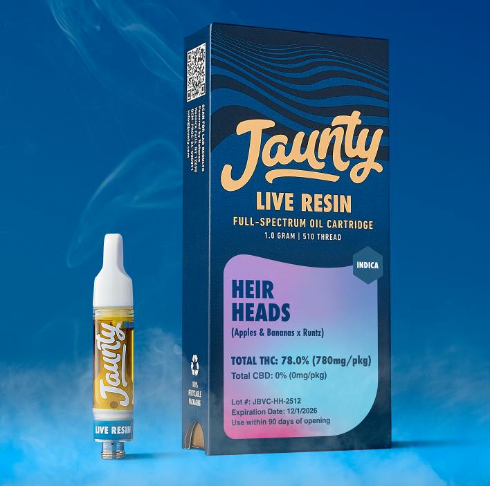 Jaunty | Heir Heads | Resin Cartridge | 1.0g