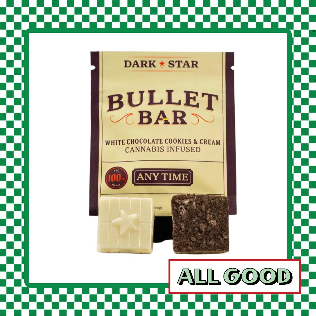 Dark Star | White Chocolate Bullet Bar | Hybrid | 100mg
