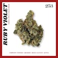 253 Ruby Violet (H) 3.5g Flower - 3.5g