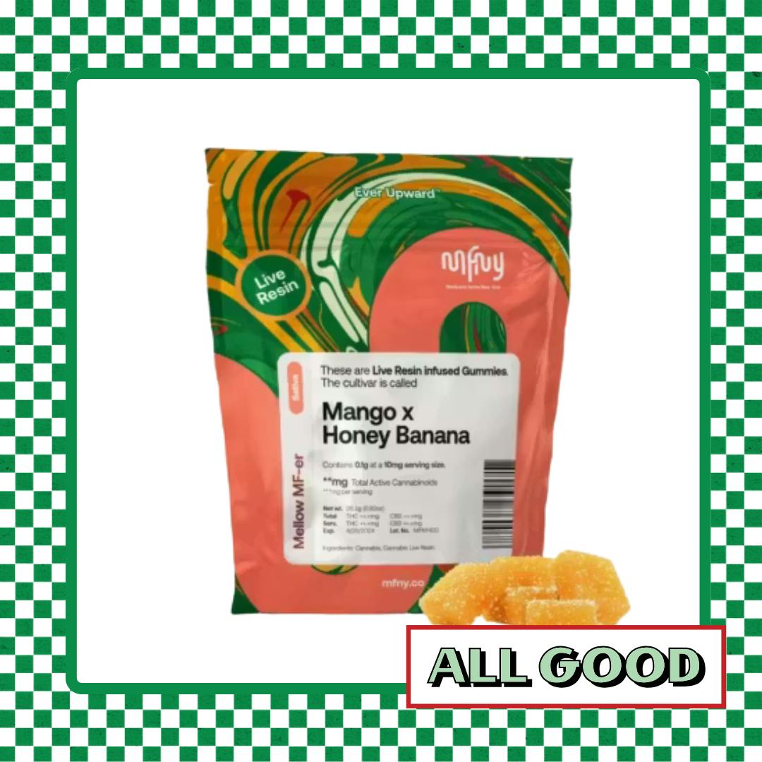 MFNY | Mango x Honey Banana | Resin Gummies | 30mg