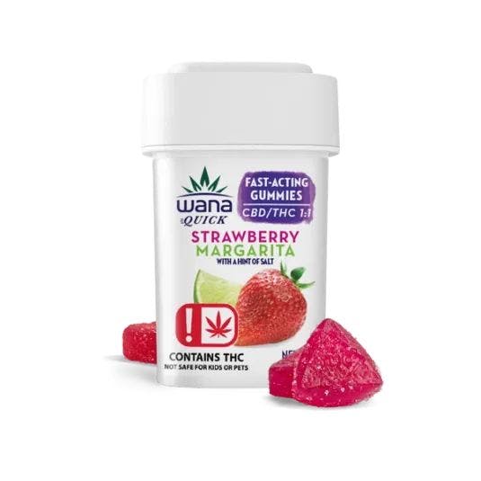 1:1 STRAWBERRY MARGARITA | QUICK | 10 PACK | 100MG