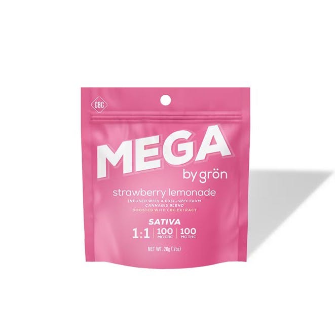 1:1 STRAWBERRY LEMONADE | MEGA | 100MG