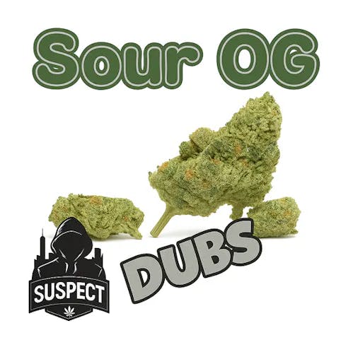 Suspect | Sour OG | Flower | Hybrid | 2g