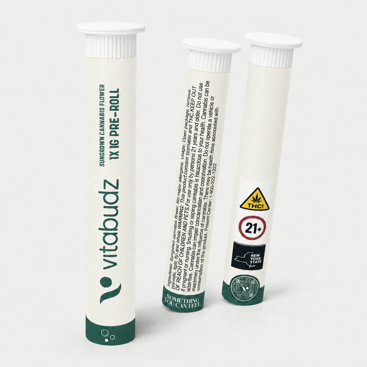 Vitabuds | “BLISS” Platinum LCG | Pre-Roll | Hybrid | 1g