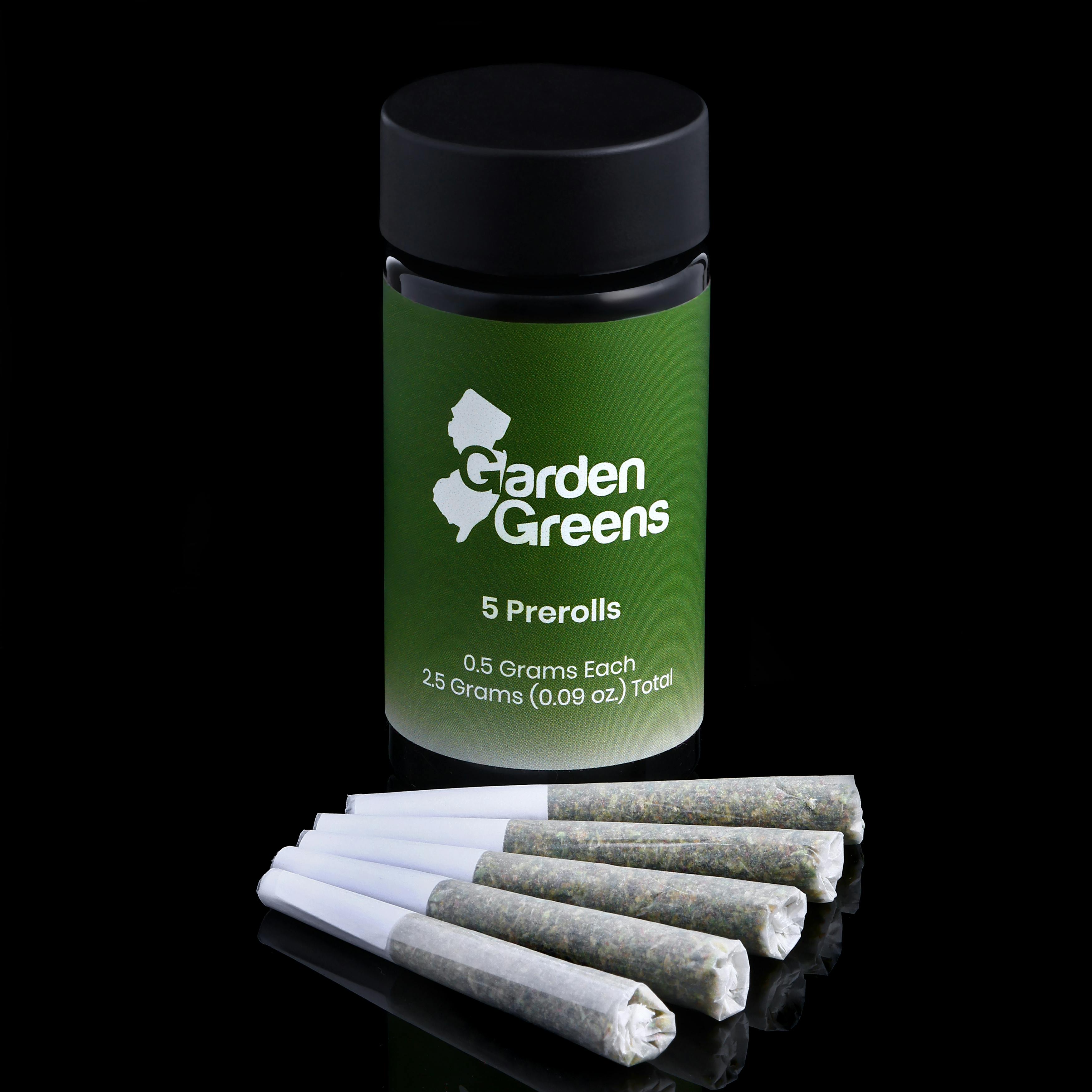 Cap Junky | Garden Greenz | 2.5g/5pk Pre-Roll - 2.5g | Pre Rolls