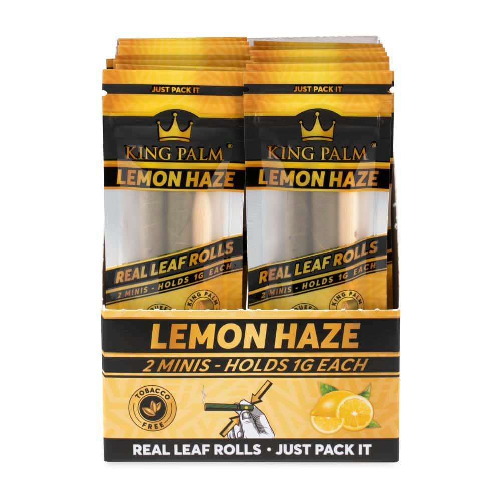 King Palm | Mini Cones | Lemon Haze 2pk | Accessories | King Palm