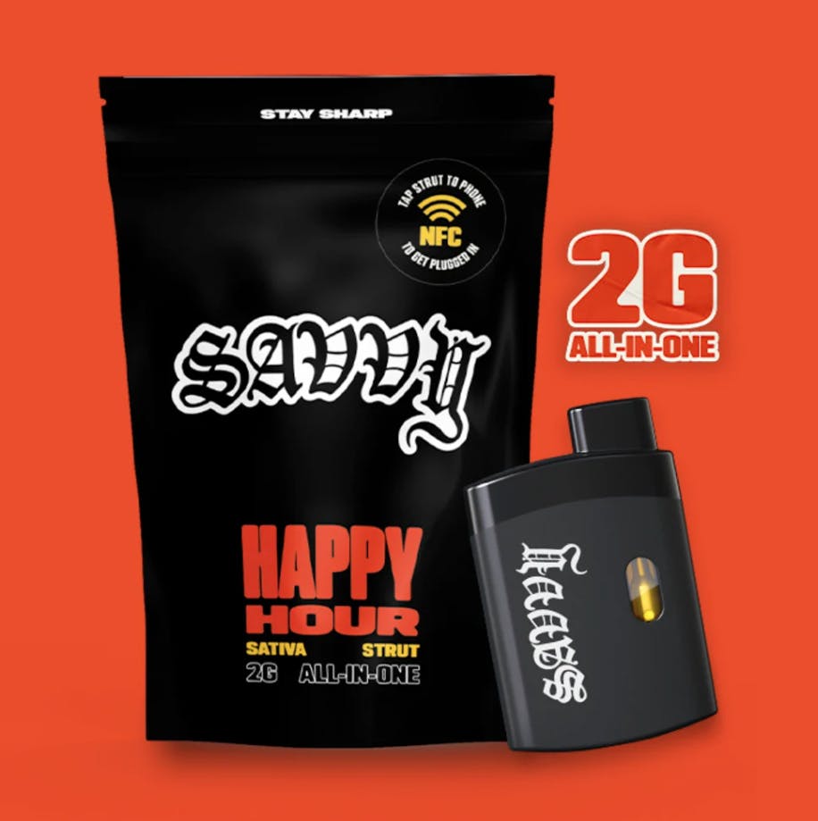 Summer Melon | Savvy Strut | 2g Disposable - 2g | Vaporizers | Savvy |  Jersey Roots Dispensary (Rec) | 1433 Union Valley Road West Milford, NJ  07480