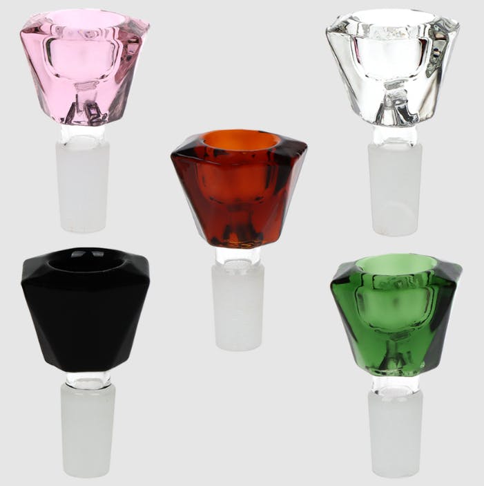 14MM Martini Facet Bowl (Assorted)