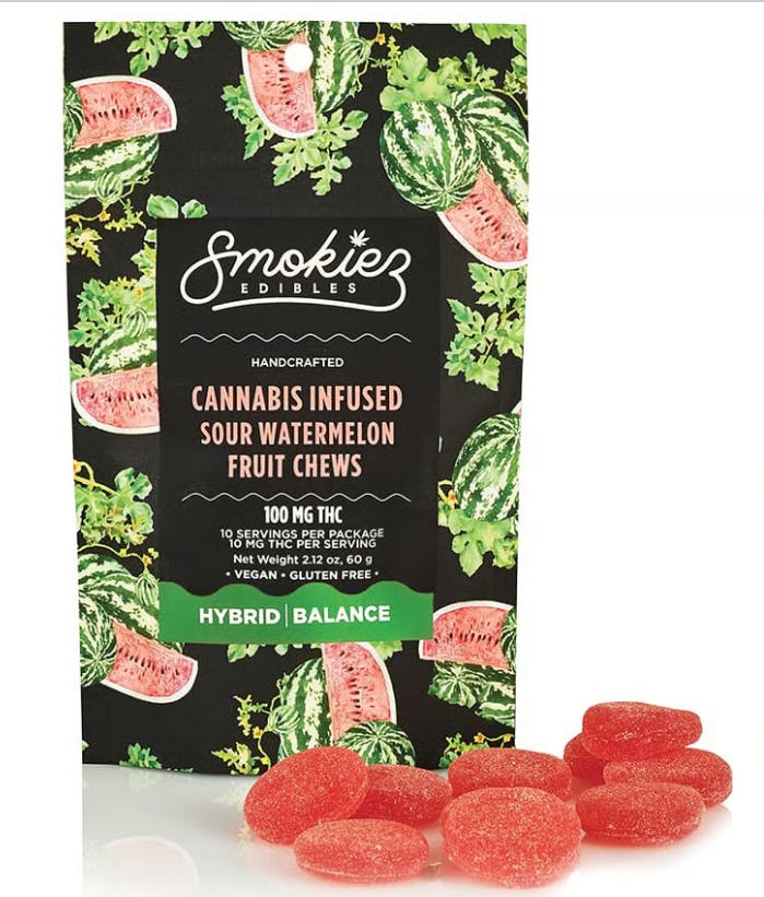 Sour Watermelon Fruit Chews
