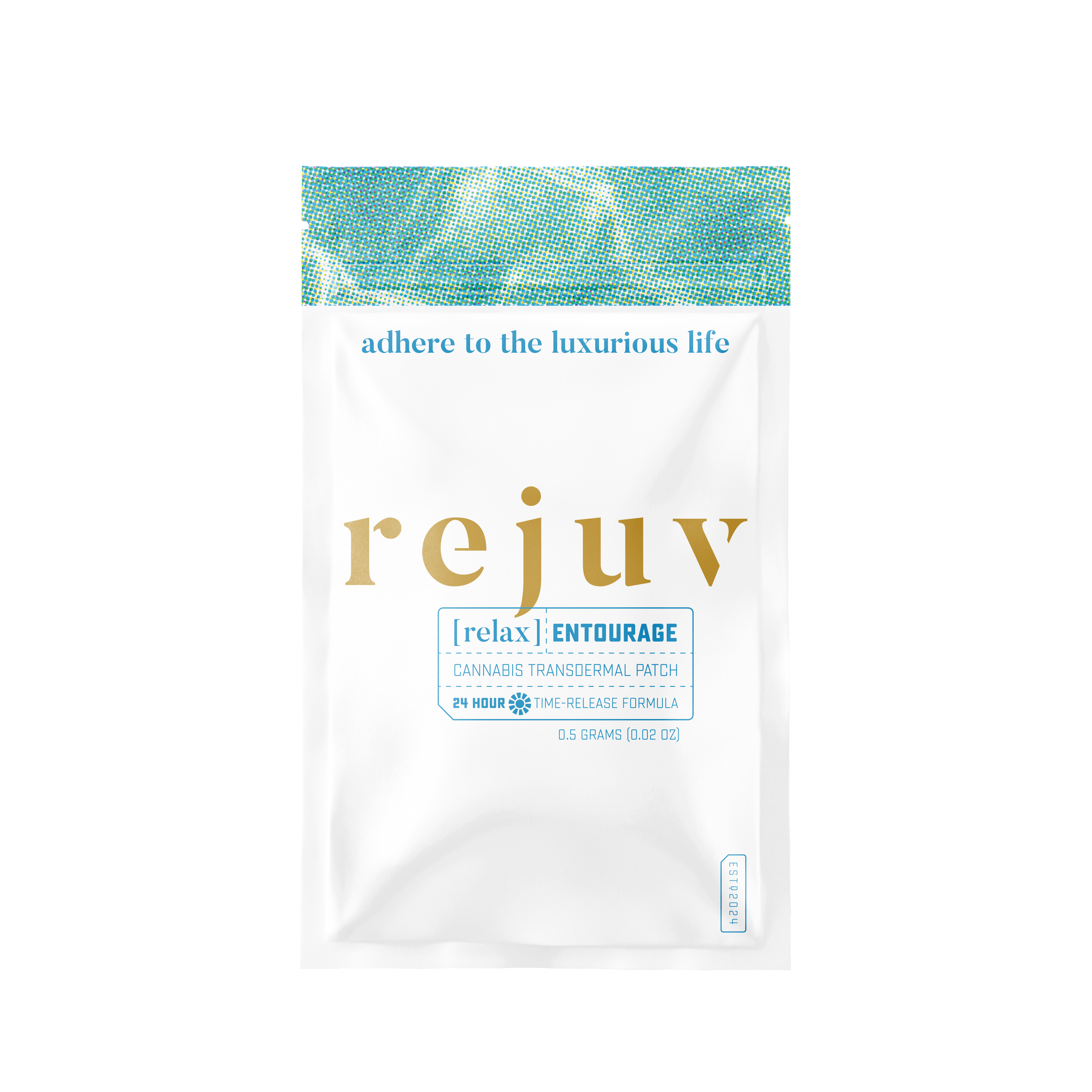 Transdermal Patch - rejuv -  Entourage - 35mg THC - 24 Hour Time Release