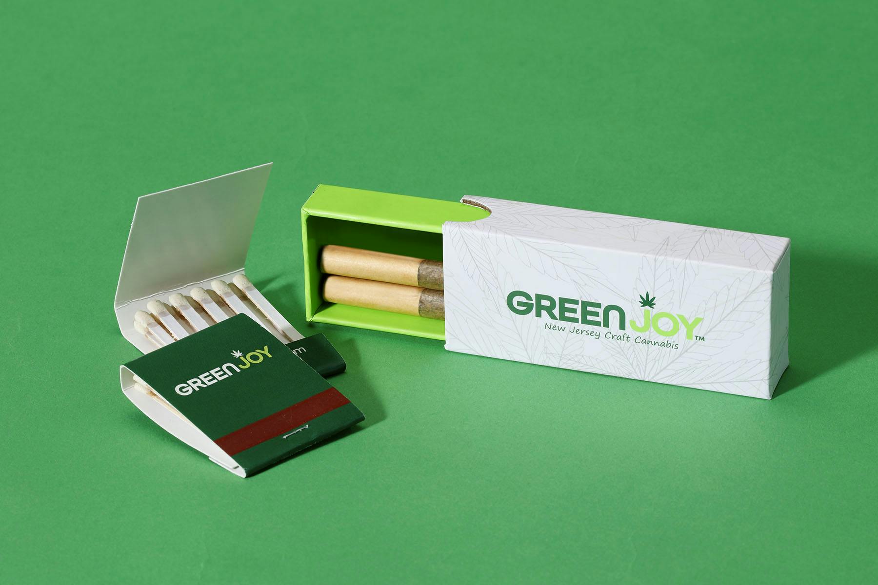 Strawberry Candy - Green Joy - 2 Pack -