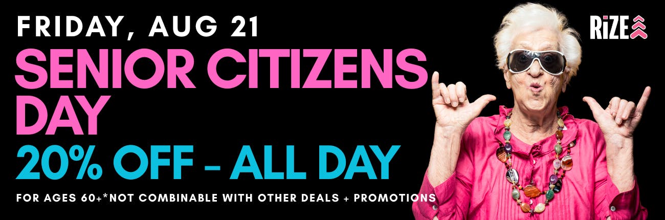 Seniors Day thru August 21