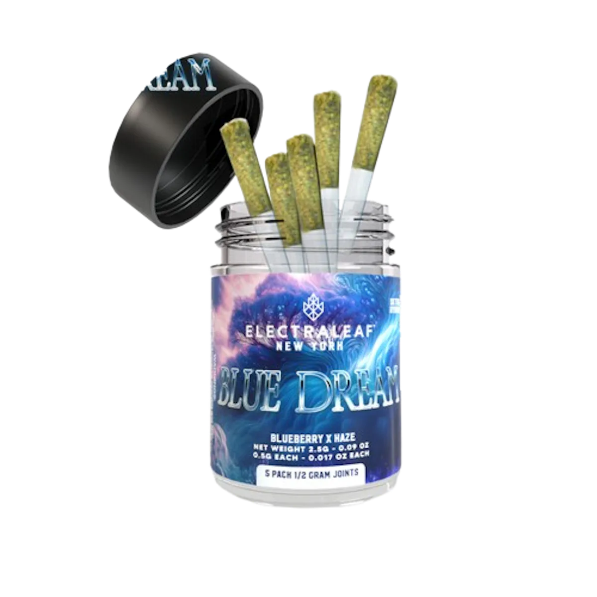 Electraleaf | Preroll | 5pk | 2.5g | Blue Dream