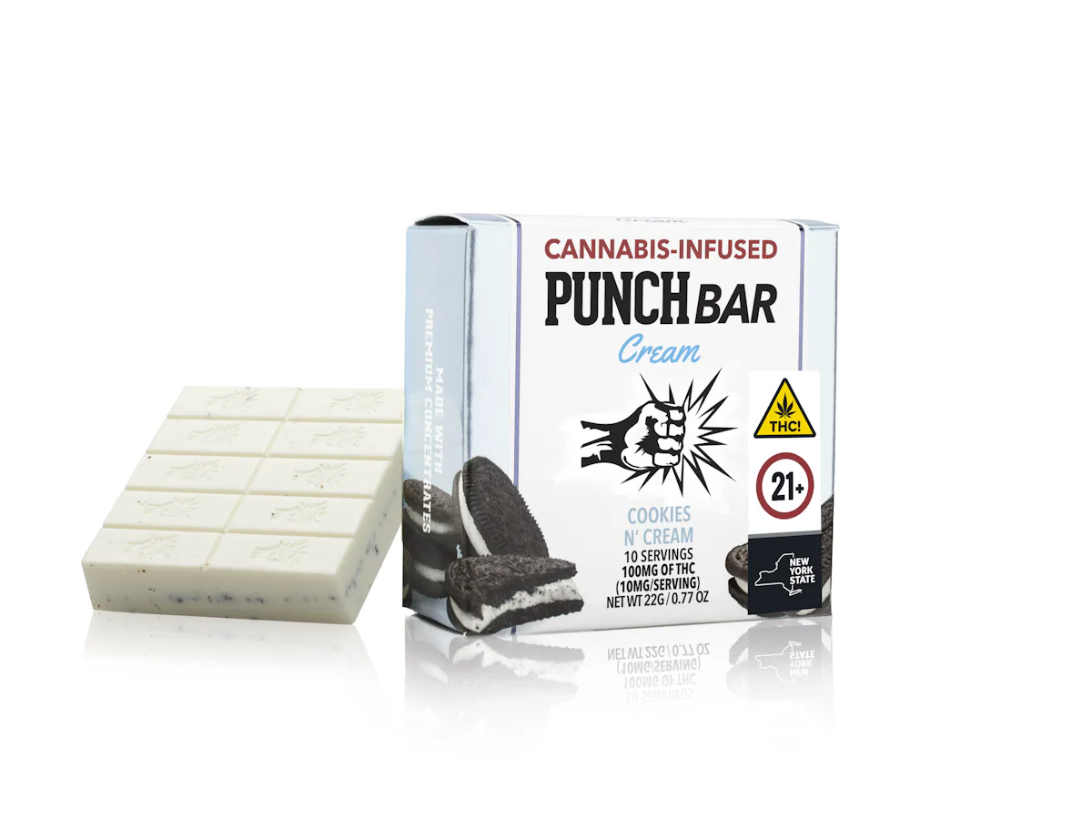 Punch Bar | Chocolate | 100mg | Cookies n' Cream