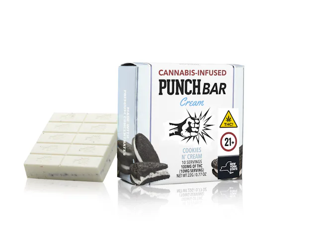 Punch Bar | Chocolate | 100mg | Cookies n' Cream