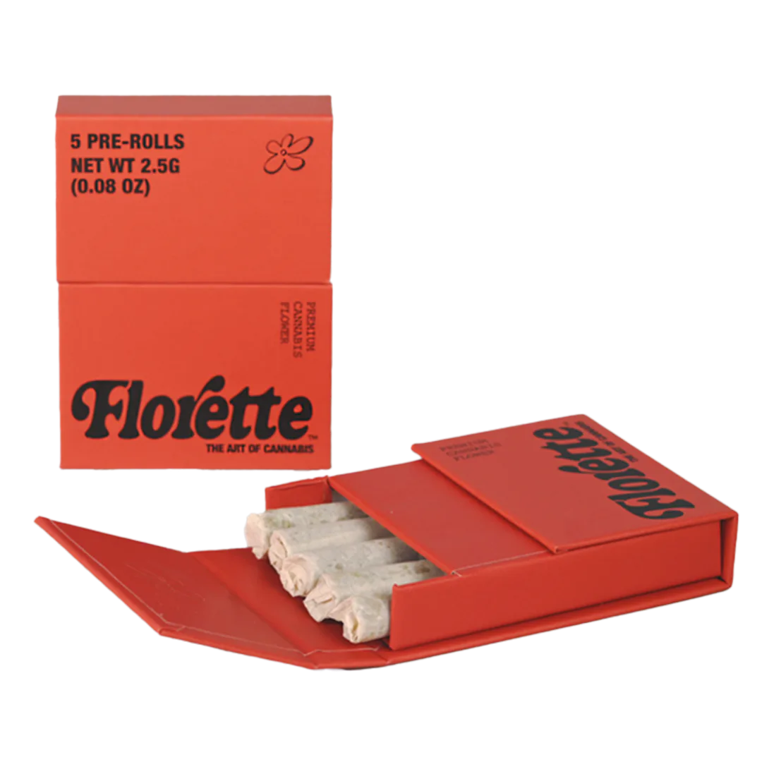 Florette | Preroll | 5pk | 2.5g | Cherry Pie