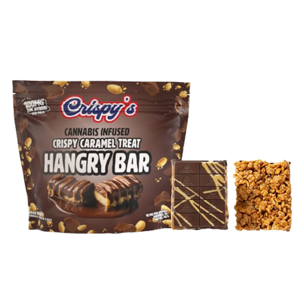 Crispys | Marshmallow Treat | 100mg | Hangry Bar