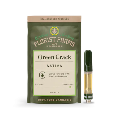 Florist Farms | Vape | 1g Cart | Green Crack