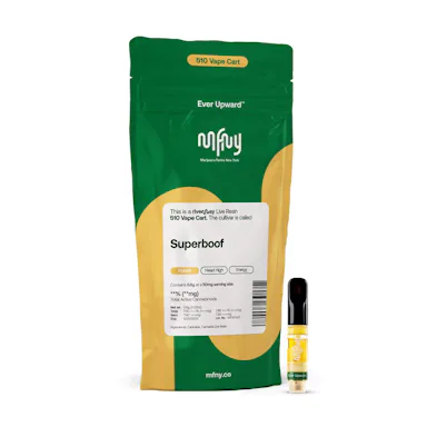 MFNY | Vape | .5g Cart | Live Resin Superboof