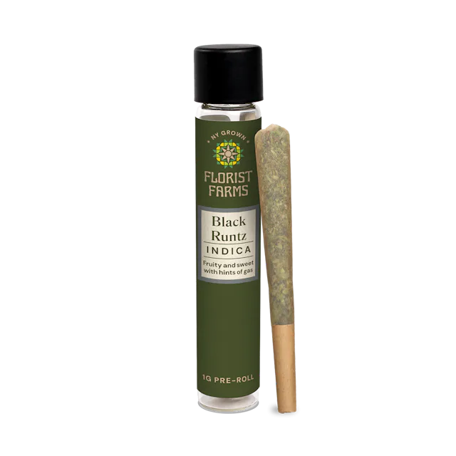 Florist Farms | Preroll | 1g | Black Runtz