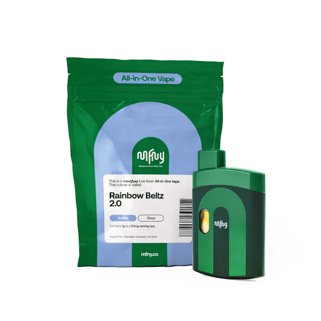 MFNY | Vape | 1g AIO | Live Resin Rainbow Beltz 2.0