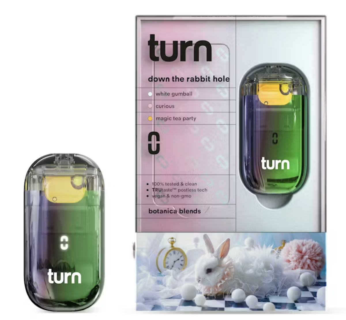 Turn | Vape | 2g AIO | Down the Rabbit Hole