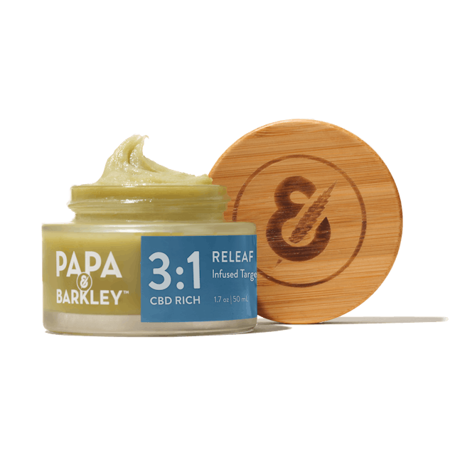 Papa & Barkley | Solventless Topical | 50ml | CBD Rich | 450mg CBD : 150mg THC