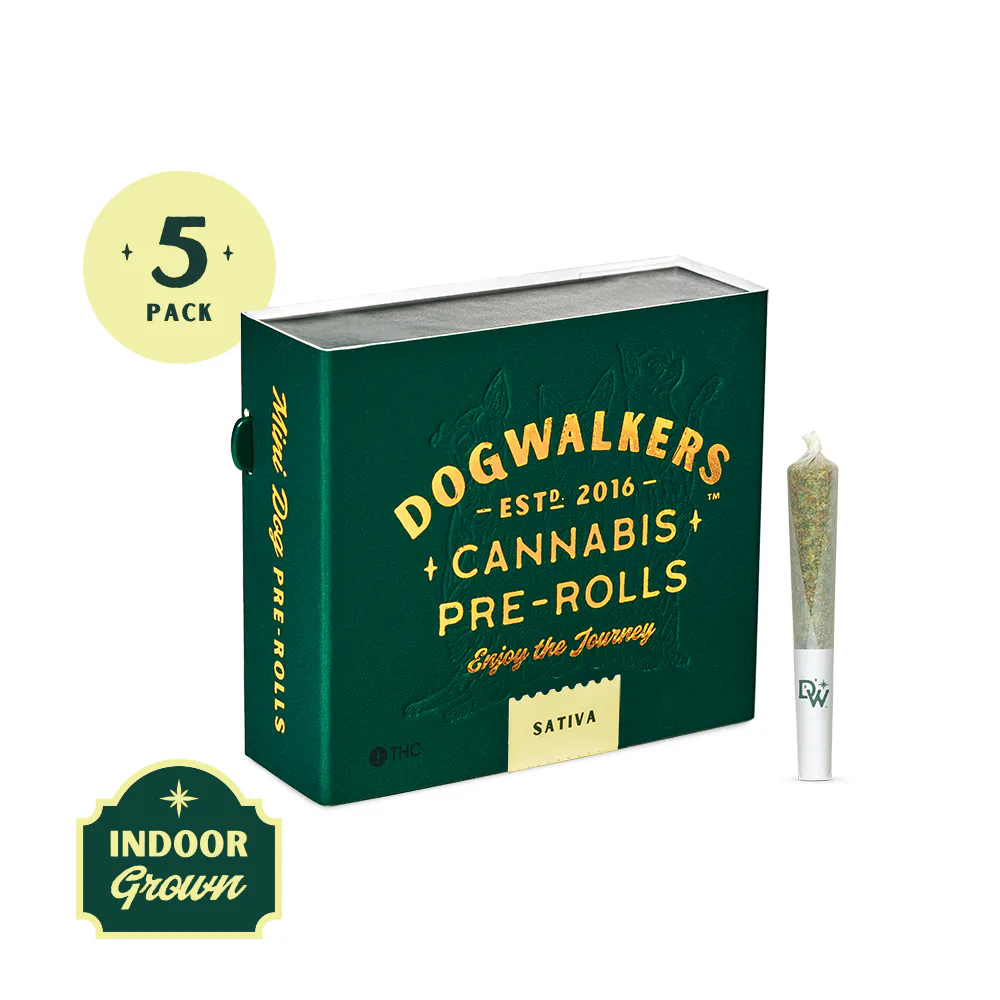 Dogwalkers | Preroll | 5pk | 1.75g | Night Owl Haze