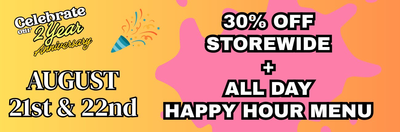 HAPPY 2 YEARS 30% OFF