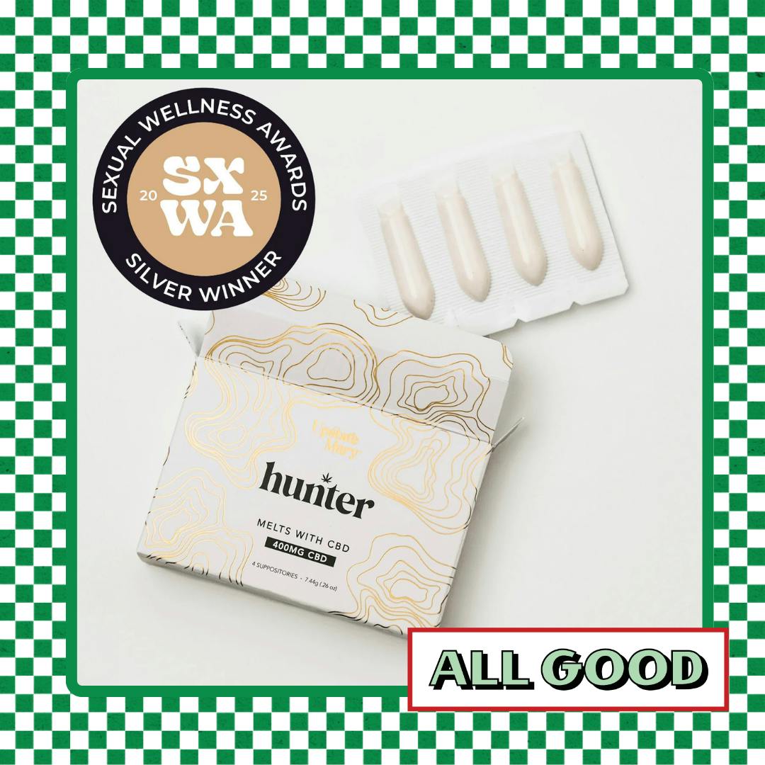 Upstate Mary | Hunter Melts | CBD Suppositories | 400mg